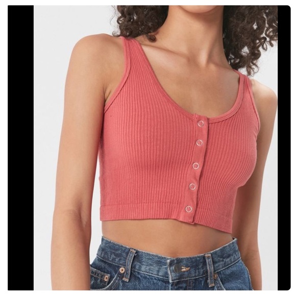 Urban outfitters button crop top - Picture 2 of 6